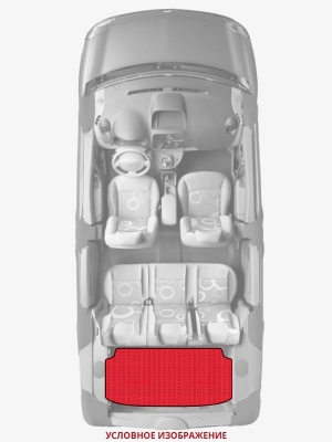 ЭВА коврики «Queen Lux» багажник для ВИС 2349